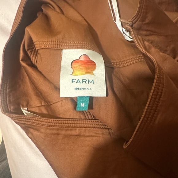 Farm Rio Caramel Ruffled Maxi-Skirt - Picture 3 of 4